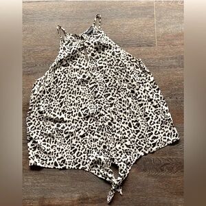 TORRID Women’s Animal Print Spaghetti Strap Top, Plus Size 2